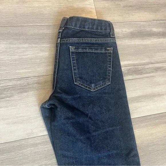 Old Navy Women's Straight Leg Jeans - Dark Blue - Picture 4 of 4